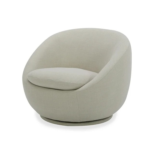 Better Homes & Gardens Mira Swivel Chair, Linen | Walmart (US)