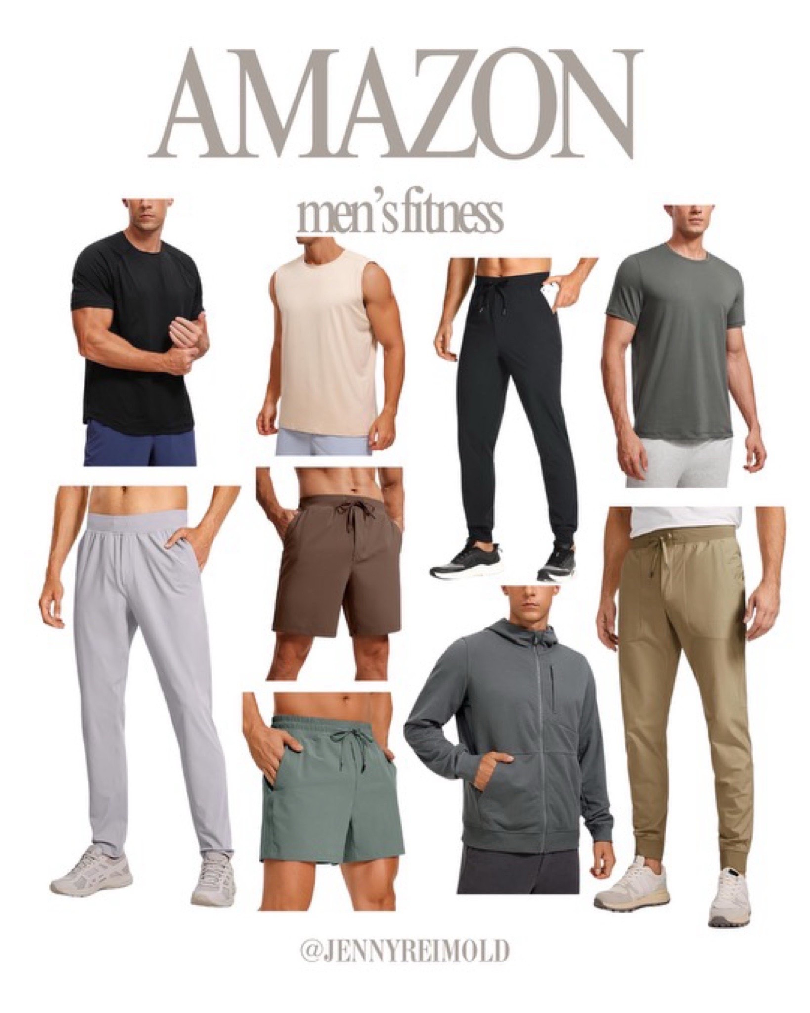 Amazon men’s fitness finds that look way more expensive than they are. Great workout basics, elevated athleisure and everyday pieces he’ll actually wear on repeat.