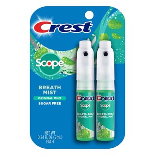 Crest Scope Long Lasting Breath Mist, Peppermint, .24 oz - 2 ct | CVS | CVS Health