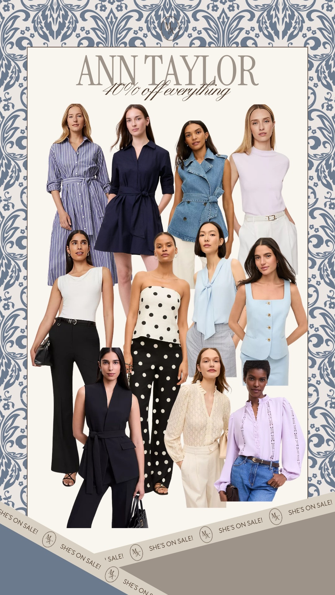 Spring fashion on sale, workwear, weekend, vacation, denim, work dresses, casual tops, midsize fashion, winter to spring 

#LTKOver40 #LTKSaleAlert #LTKMidsize