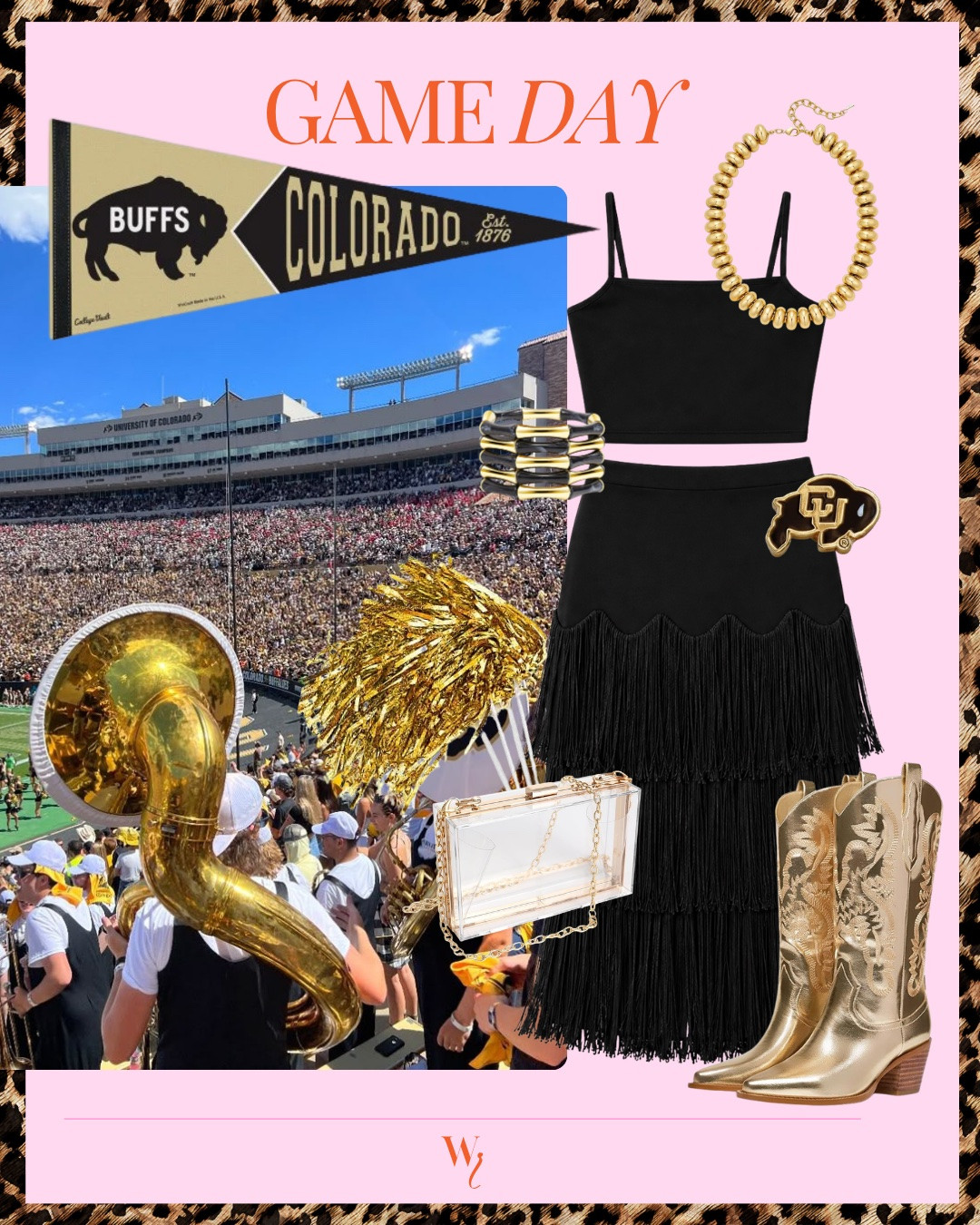 Colorado Buffs gameday outfit inspo

#LTKSeasonal #LTKdayinmylife #LTKgrwm