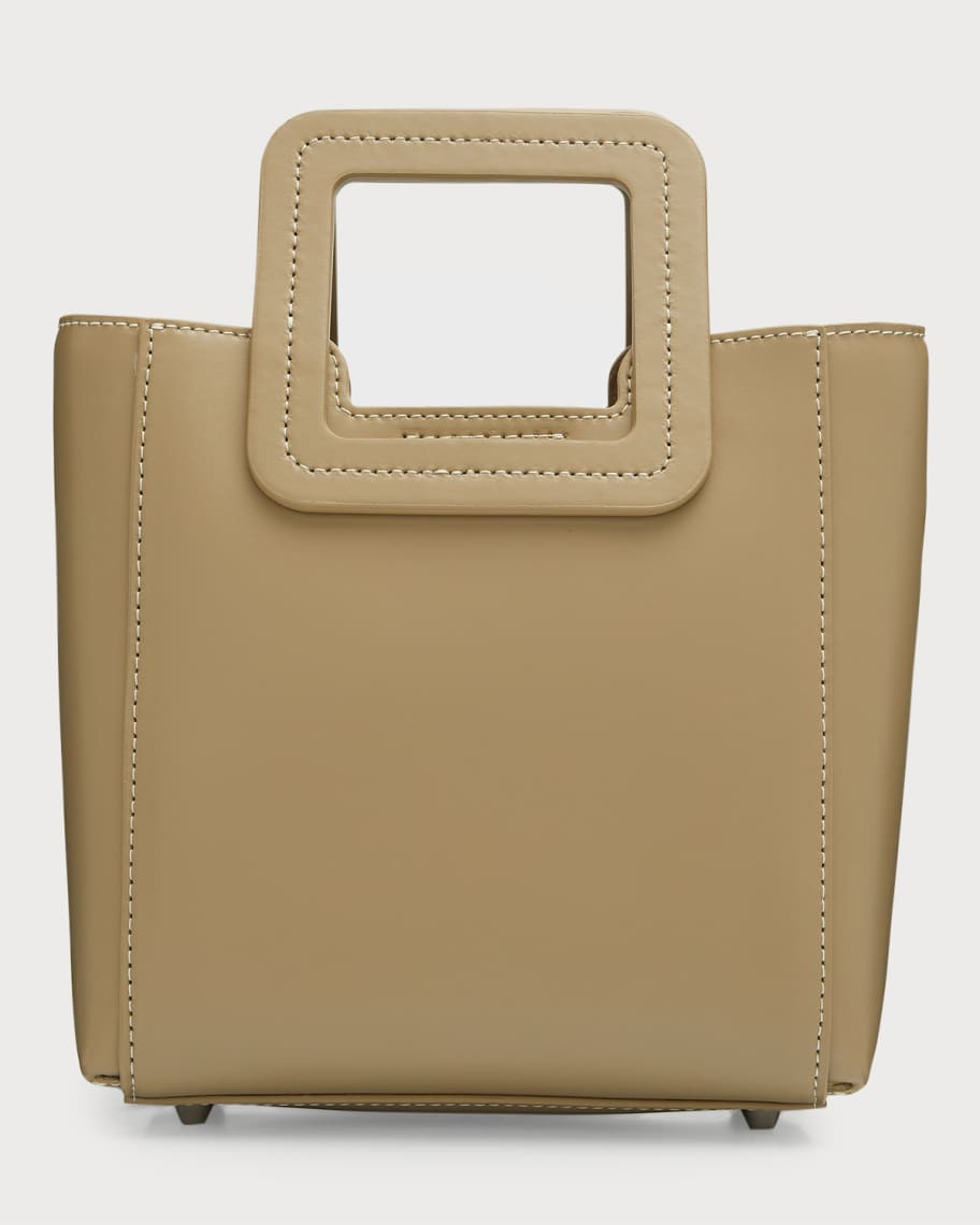 Staud Shirley Mini Leather Tote Bag | Neiman Marcus