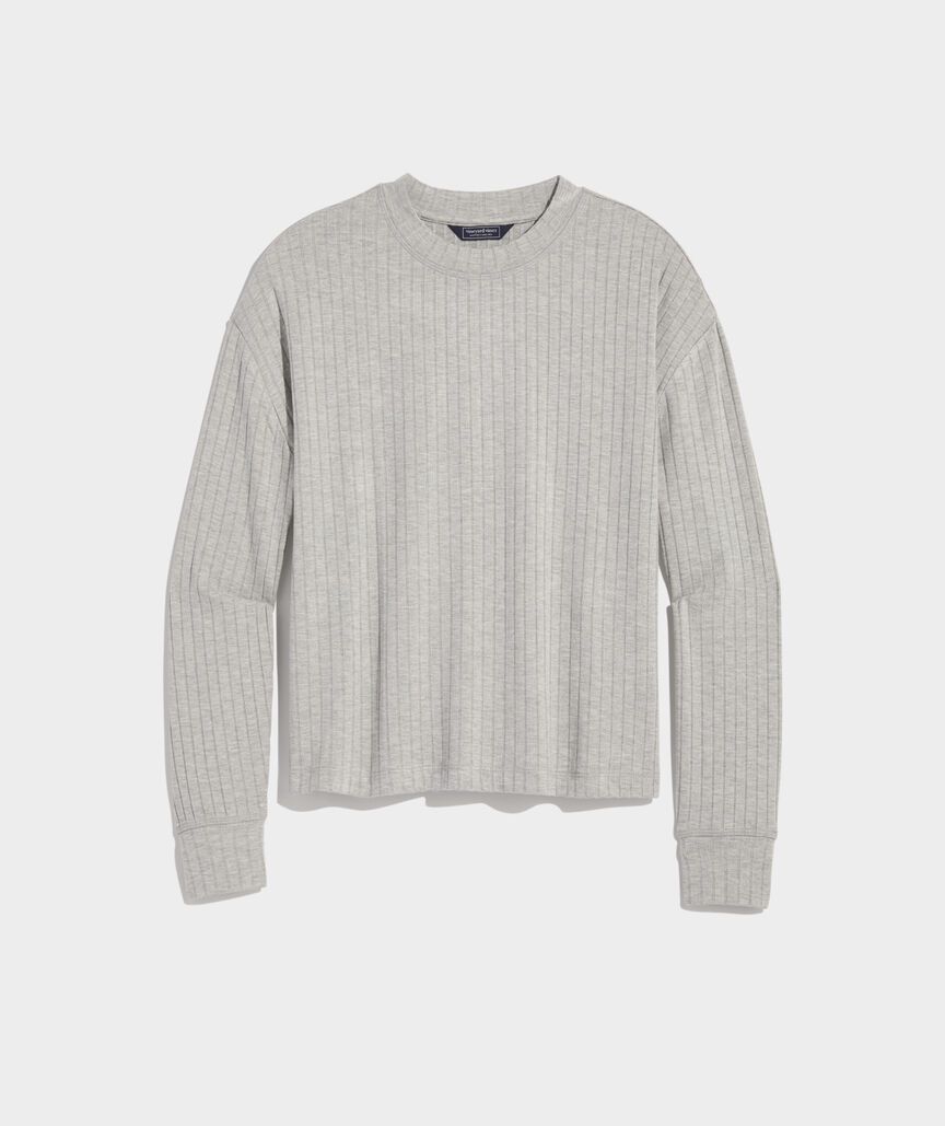 Ribbed Dreamcloth® Crewneck | vineyard vines