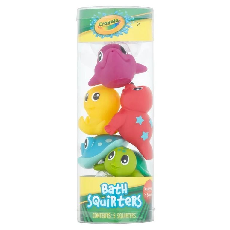 Crayola Bath Squirters Squeeze 'n Squirt, 5 Pack | Walmart (US)