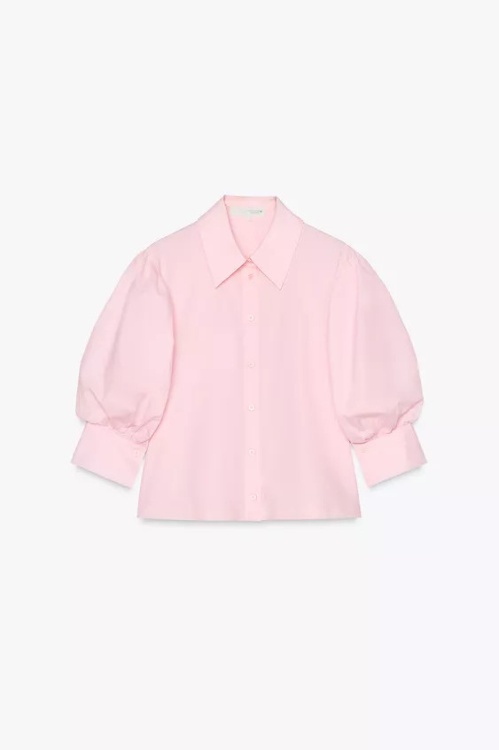 POPLIN SHIRT ZW COLLECTION | Zara US