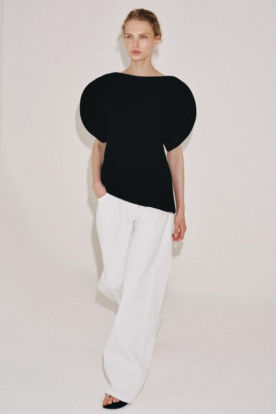 PUFF SLEEVE TOP ZW COLLECTION | Zara US