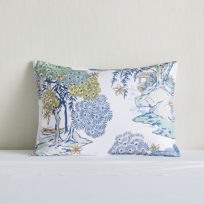 Scalamandre Sea Of Trees Duvet & Shams | Williams-Sonoma