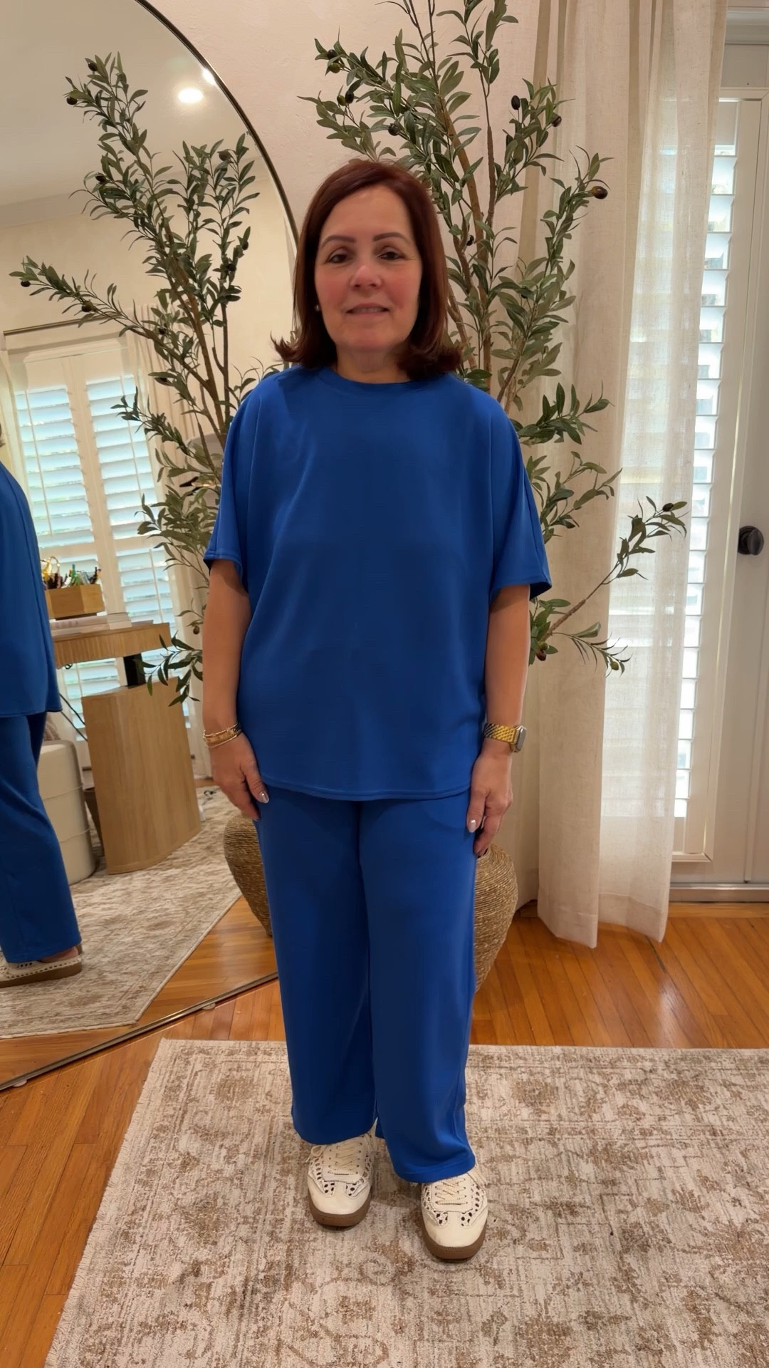 She’s wearing a medium! 

#LTKPetite #LTKOver40