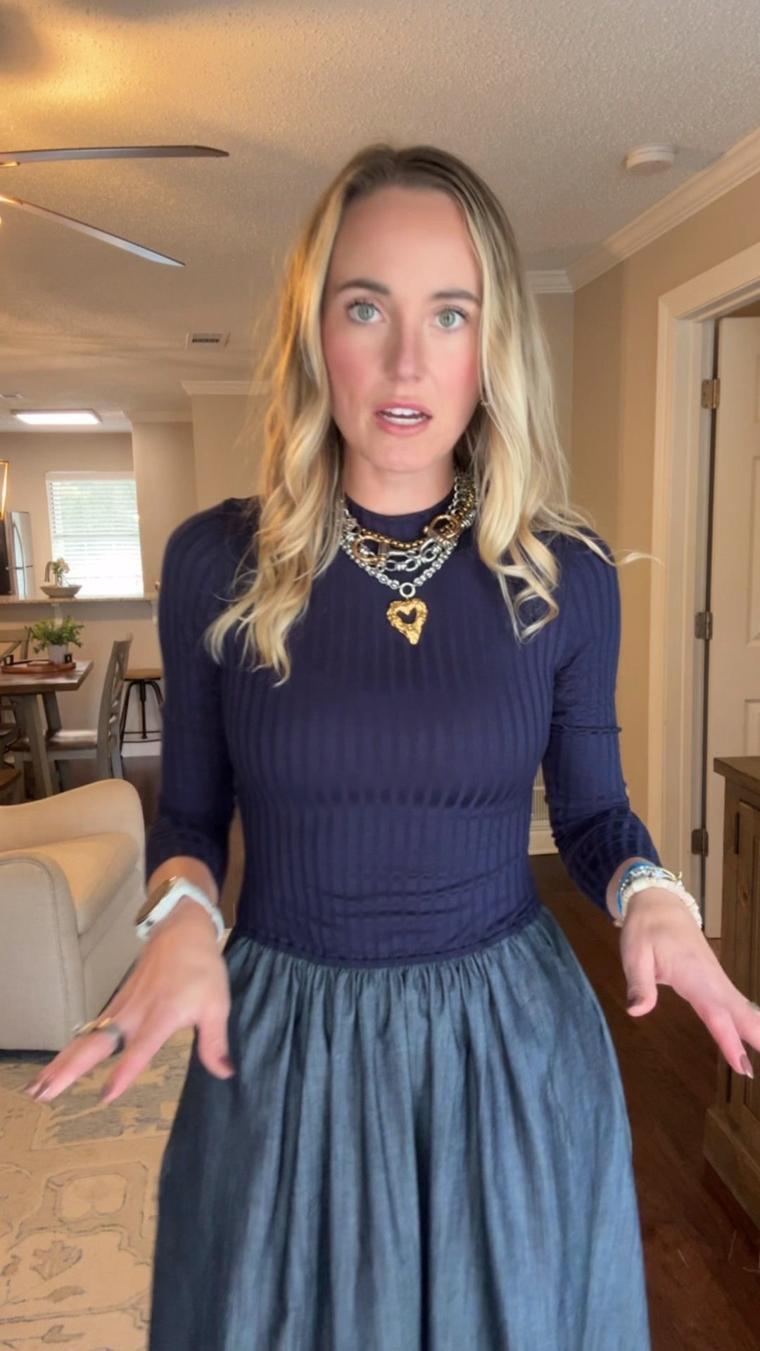 The cutest little dress with my back pack jacket. 🧥 

#LTKSeasonal #LTKStyleTip