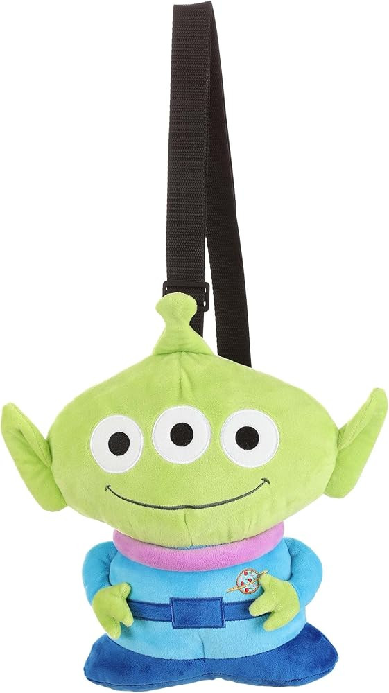 Disney Toy Story Alien Costume Companion Purse 11" - Embroidered Details, Adjustable Straps - Off... | Amazon (US)