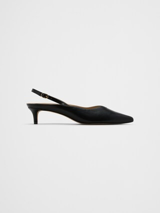 Slingback Kitten Heel Mule | Banana Republic Factory