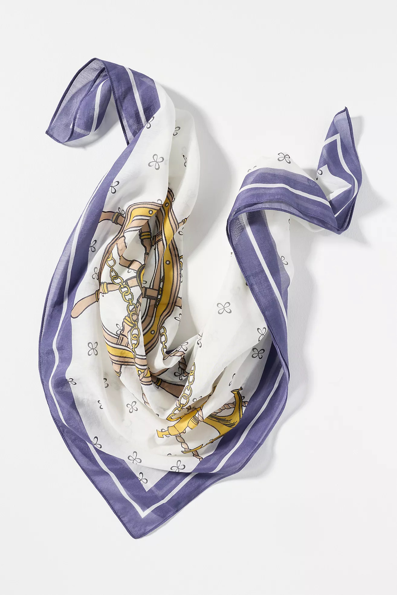 Maeve Large Silk Blend Scarf | Anthropologie (US)