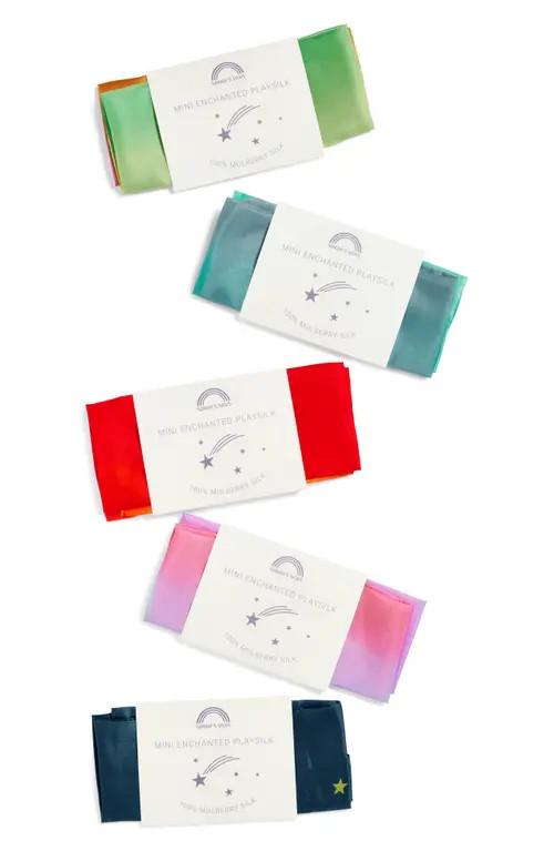 Sarah's Silks Set of 5 Mini Enchanted Playsilks at Nordstrom | Nordstrom
