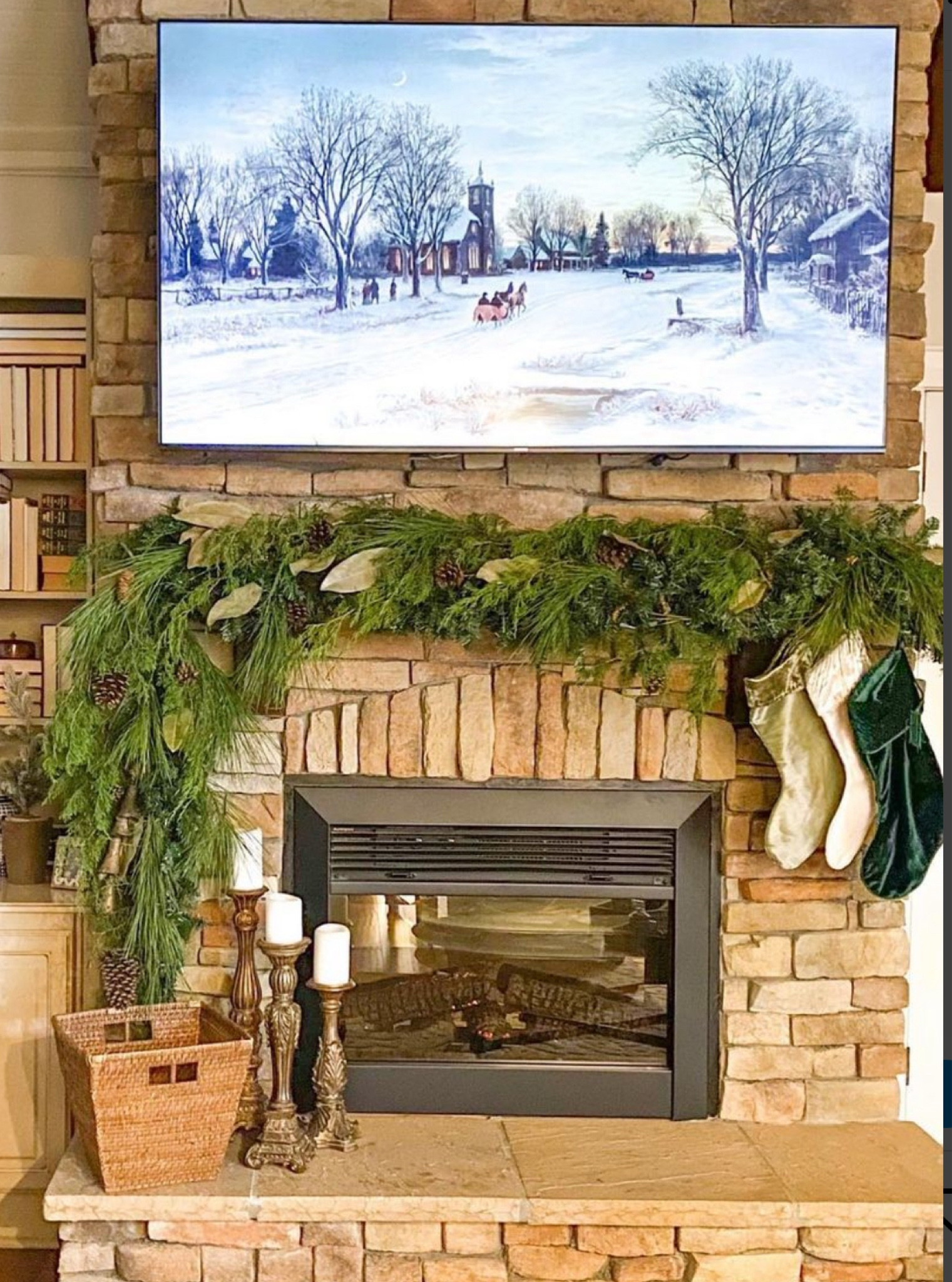 Everything you need to recreate this Christmas mantle 

#LTKHome #LTKSeasonal #LTKHoliday