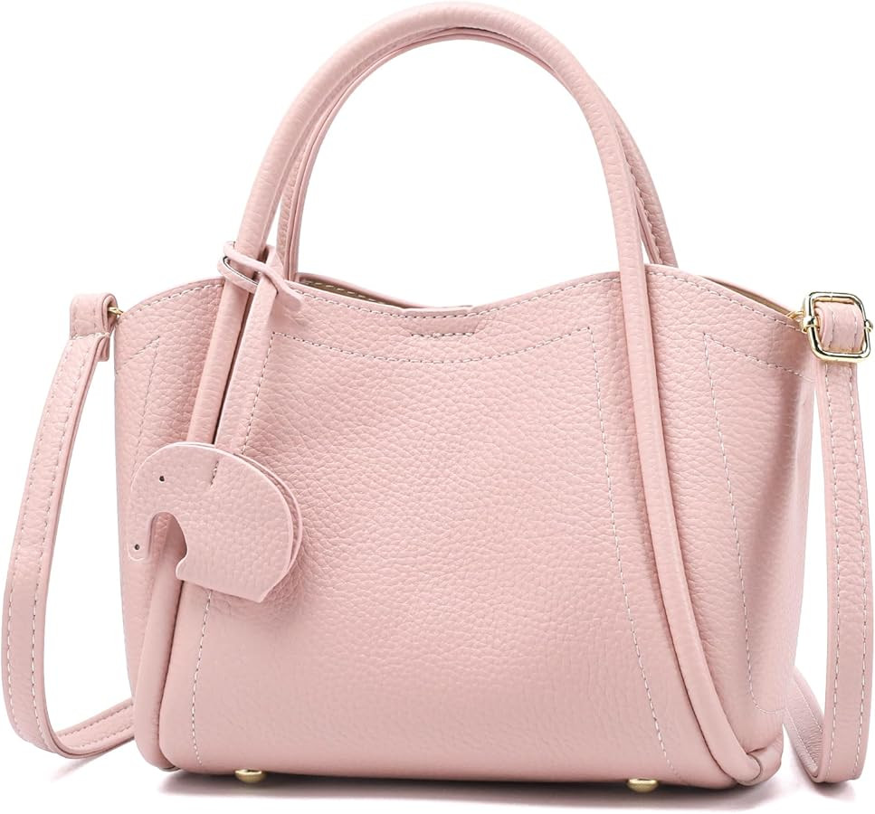 Small Crossbody Purse for Women, Faux Leather Mini Handbag with Top Handle and Adjustable Strap, ... | Amazon (US)
