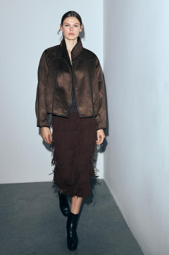 DOUBLE-FACED JACKET ZW COLLECTION | Zara UK