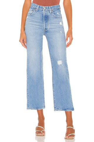 LEVI'S Ribcage Straight Ankle Jean in Samba Done from Revolve.com | Revolve Clothing (Global)