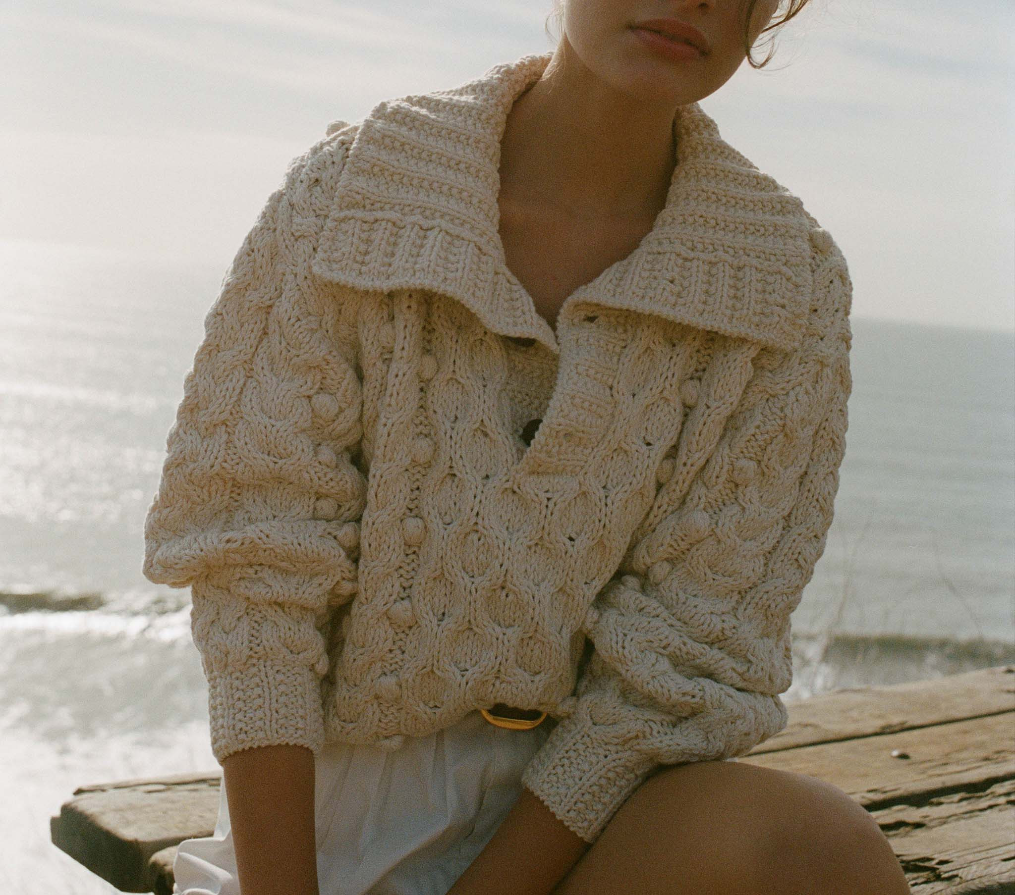 Nuage Sweater - Ivory | DÔEN | DOEN