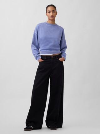 VintageSoft Wedge Crewneck Sweatshirt | Gap (US)
