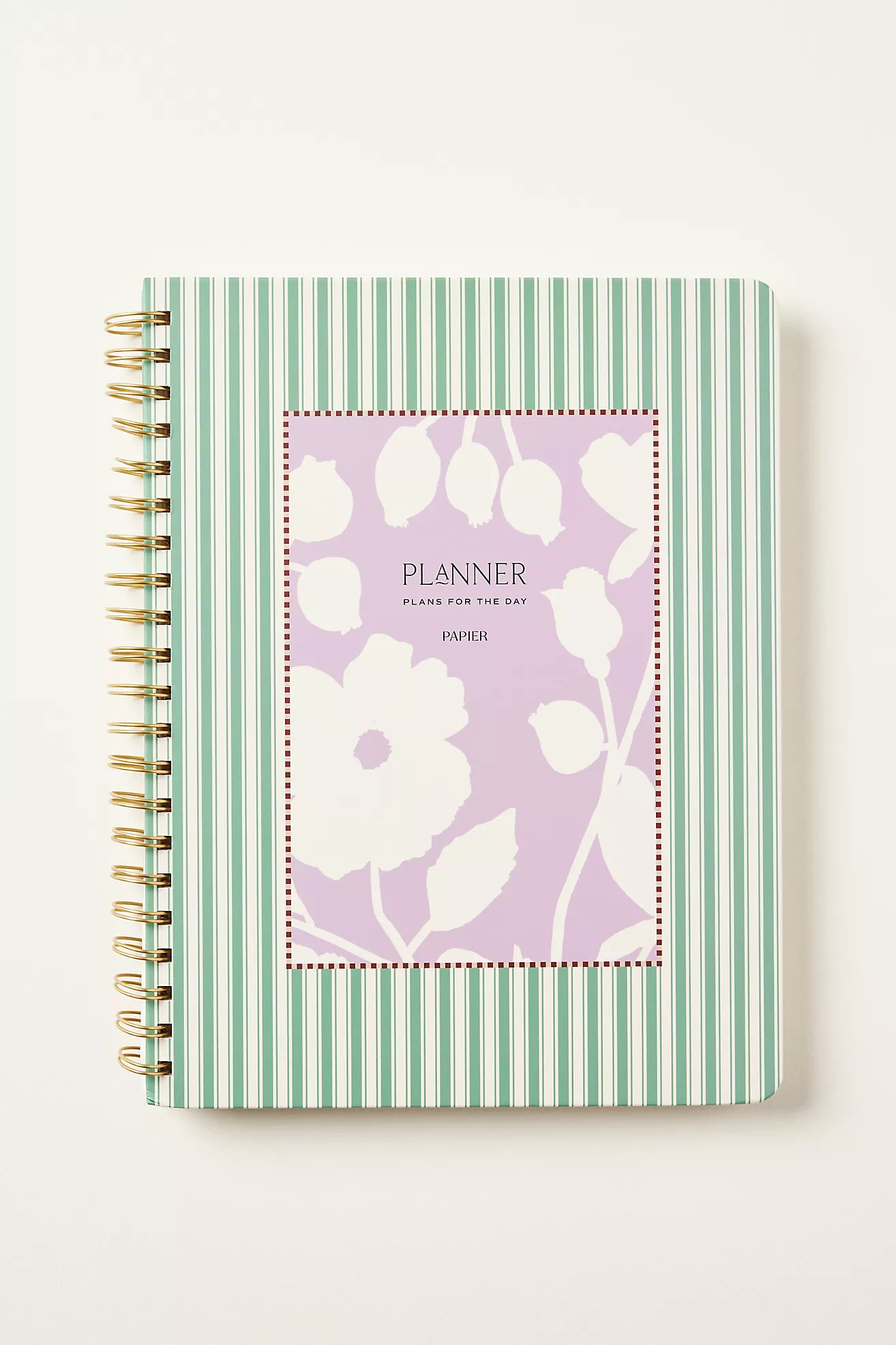 Anthropologie x Papier Spiral Lined Daily Planner | Anthropologie (US)