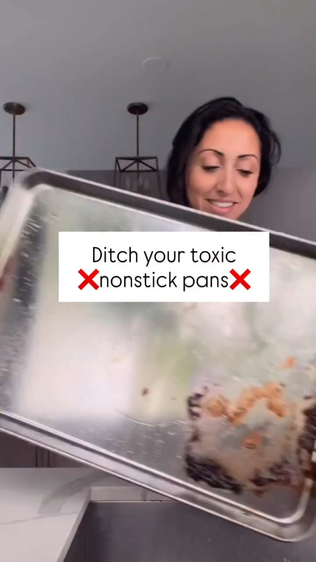 ‼️Comment below “COOK” and I will send these suggestions your way!⤵️⤵️⤵️

At one time every single cooking product I owned (all 2 of them 😅) were nonstick. Oh the convenience of NOT having to spend endless hours cleaning!

That’s why these products sell. For convenience. But what if I told you that the cost of this convenience was allowing our bodies to soak in all the toxic chemicals these products are made of?⤵️

😡Nonstick cookware is made of a group of man-made chemicals called PFAS (perfluoroalkyl & polyfluoroalkyl substances) which are “forever chemicals”. As in they never disappear, they’re always around. So what?

Research now shows these toxins are linked to or are:
❌hormone disruption
❌developmental delays in kids (yikes!)
❌immunity issues
❌carcinogens

Teflons were banned by FDA so if you own any product made of Teflon toss it out!!

“Even if you have a nonstick pan that’s considered safe, if the nonstick coating on a pan gets chipped or scratched, it could become less safe. The scratches or damage may make it more likely that PFAS molecules will get into the food you’re cooking and could then hitch a ride into your body. ”

🎉Good news! There are obviously amazing cookware products NOT made with these toxins and are leadfree🙌🏻

⤵️Comment below “COOK” and I will send these suggestions your way!

.
.
.
#cook #cooking #baking #toxinfree #nontoxic 

Sources & quote:
➡️https://www.goodrx.com/health-topic/environmental/dangerous-cookware-to-avoid
➡️https://www.atsdr.cdc.gov/pfas/
➡️https://www.epa.gov/pfas/pfas-explained