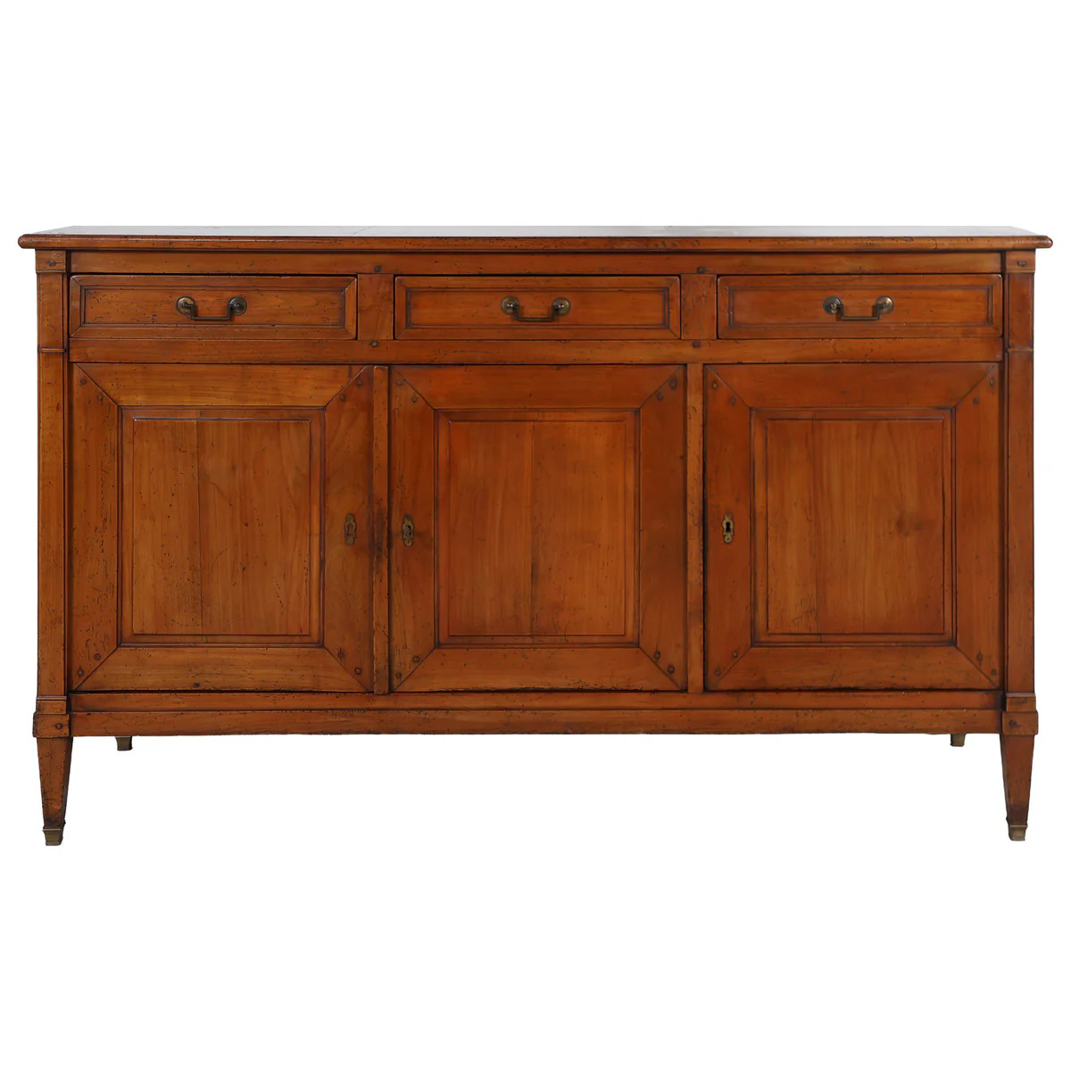 Louis XVI Style Walnut Sideboard / Enfilade | Antique Furniture | Scout Design Studio