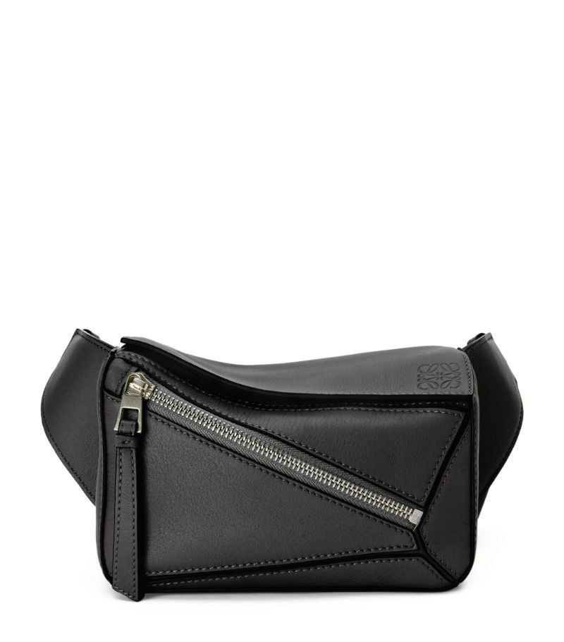 LOEWE Mini Leather Puzzle Belt Bag | Harrods