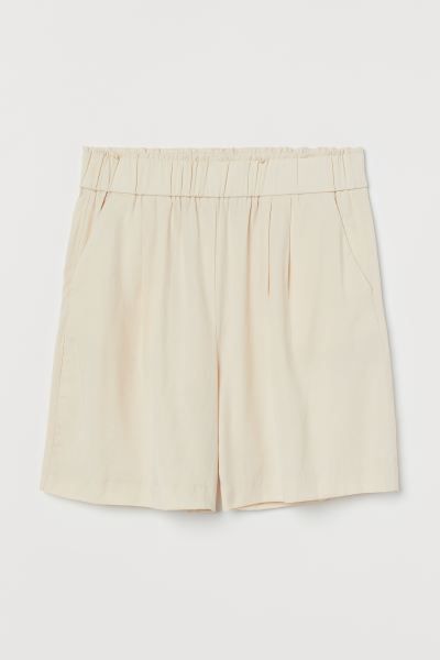 Lyocell-blend Shorts | H&M (US + CA)