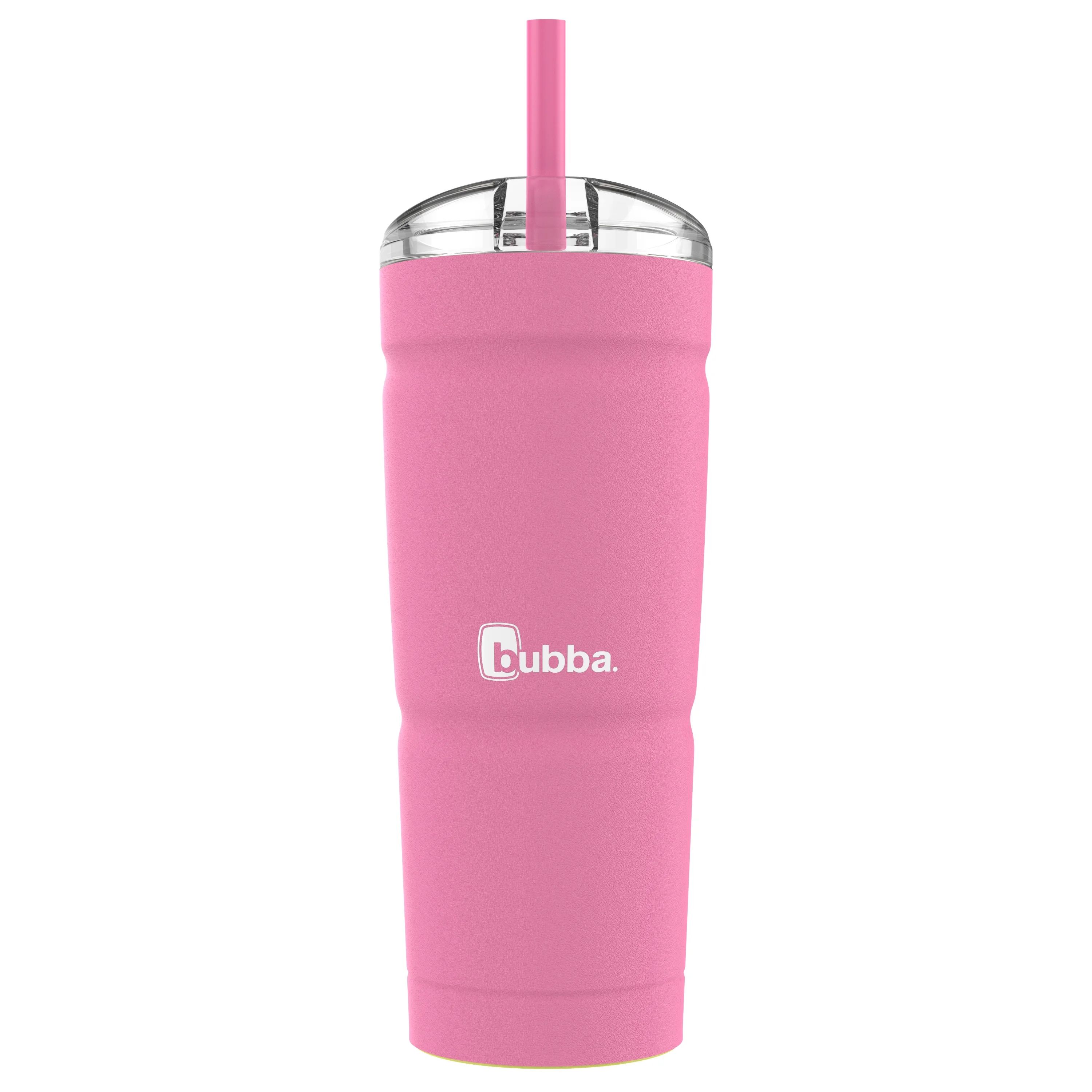 Bubba Envy S Stainless Steel Tumbler with Straw, Pink, 24 fl oz. | Walmart (US)