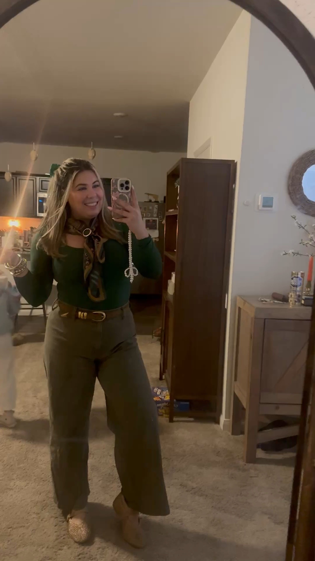 Wearing a size M in this bodysuit. Size 8 in these jeans! I think this look turned out soo fun! 

#LTKmomlife #LTKootd #LTKdayinmylife