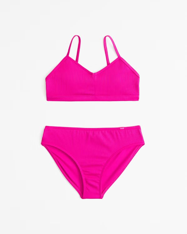 triangle two-piece swimsuit | Abercrombie & Fitch (US)