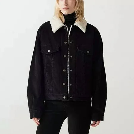 Levi's Women's 90'S Corduroy Sherpa Lined Trucker Jacket - A4435-0050 US | Walmart (US)