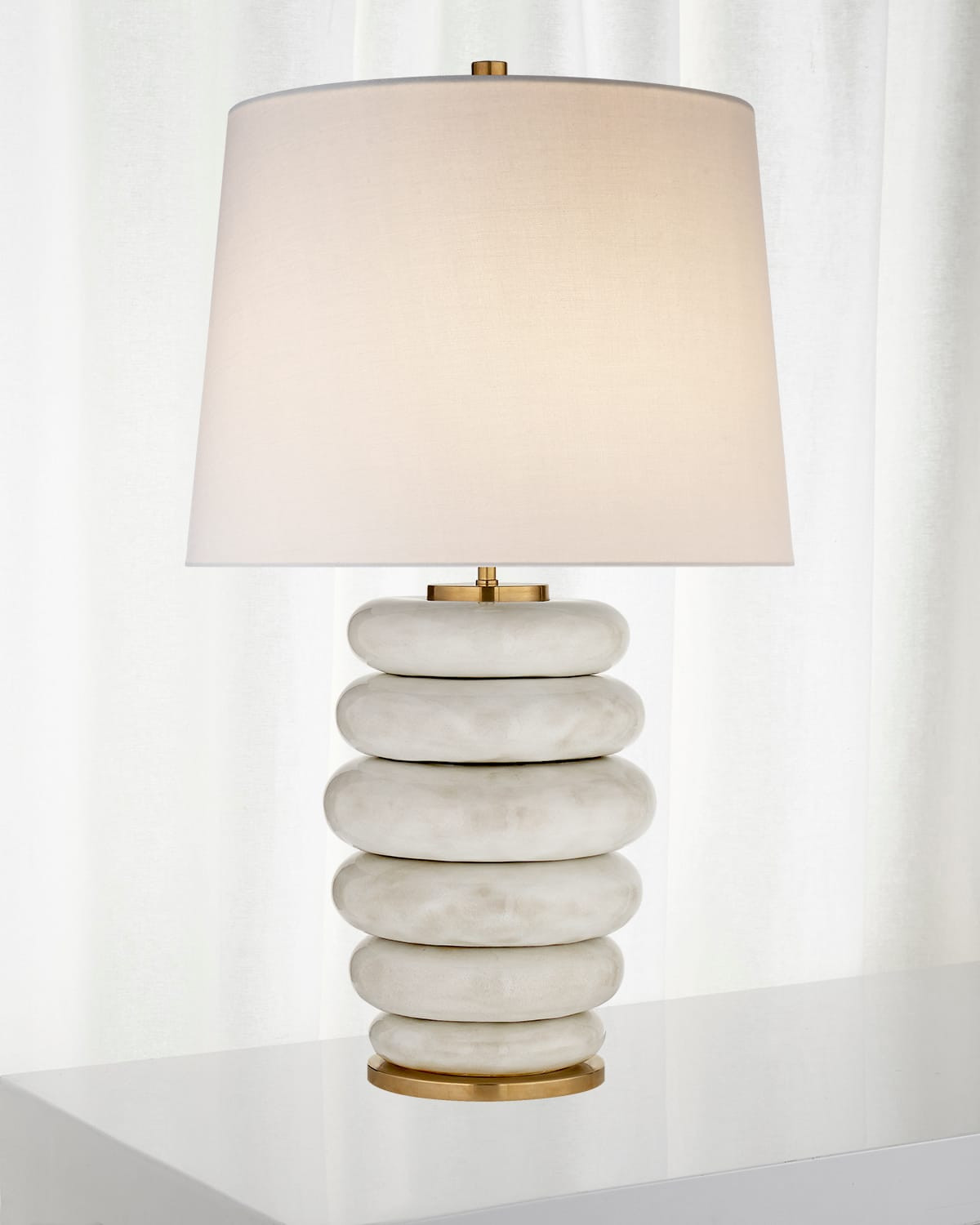 Phoebe Stacked Table Lamp | Neiman Marcus