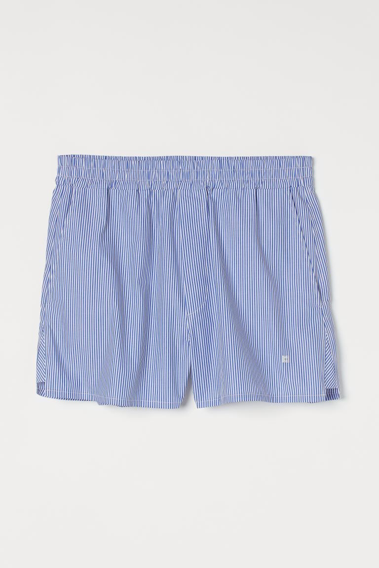 Wide cotton shorts | H&M (UK, MY, IN, SG, PH, TW, HK)