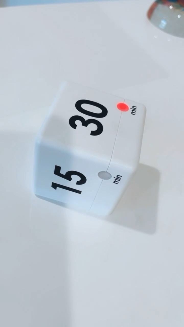 If you haven't bought this yet, do it now- the most game-changing purchase of my life for productivity. I keep one in my office, kitchen & bedroom so I have a reminder to move from one task to the next- otherwise, I can get hyper-focused on one thing and look up to see the entire day has passed!

#LTKunder50 #LTKfamily #LTKhome