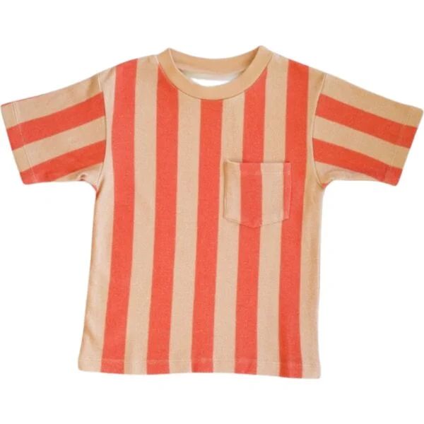 Pocket Tee, Wide Stripe | Maisonette