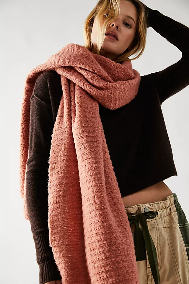 Ripple Recycled Blend Blanket Scarf | Free People (Global - UK&FR Excluded)