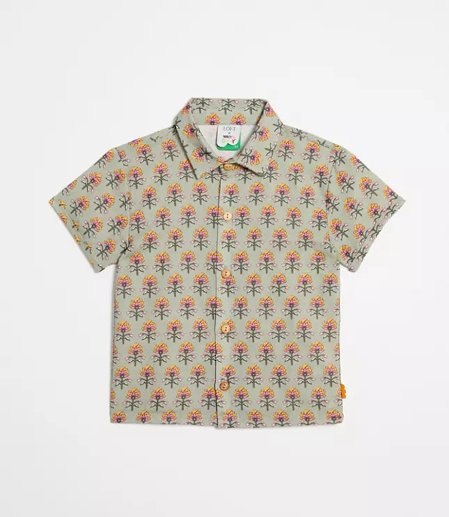 LOFT x Mon Coeur Linen Garden Shirt | LOFT