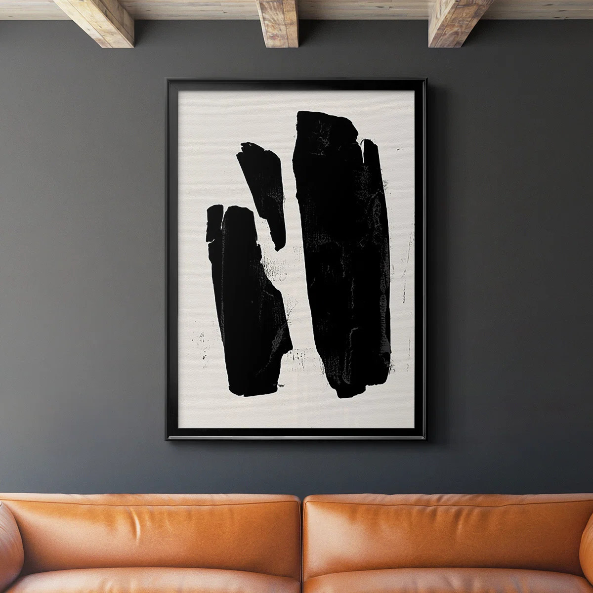 " Triple Block Print II " Painting Print | Wayfair North America