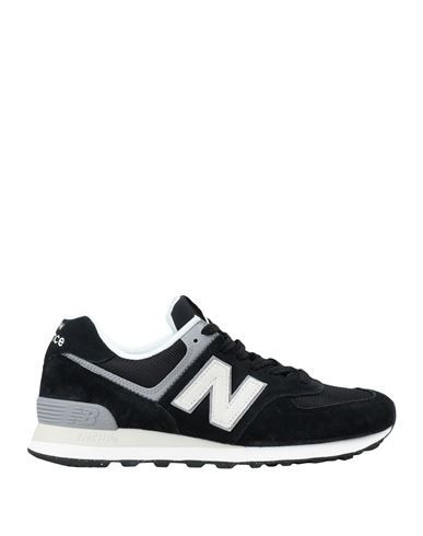New Balance 574 Woman Sneakers Black Size 4.5 Soft Leather, Textile fibers | YOOX (US)