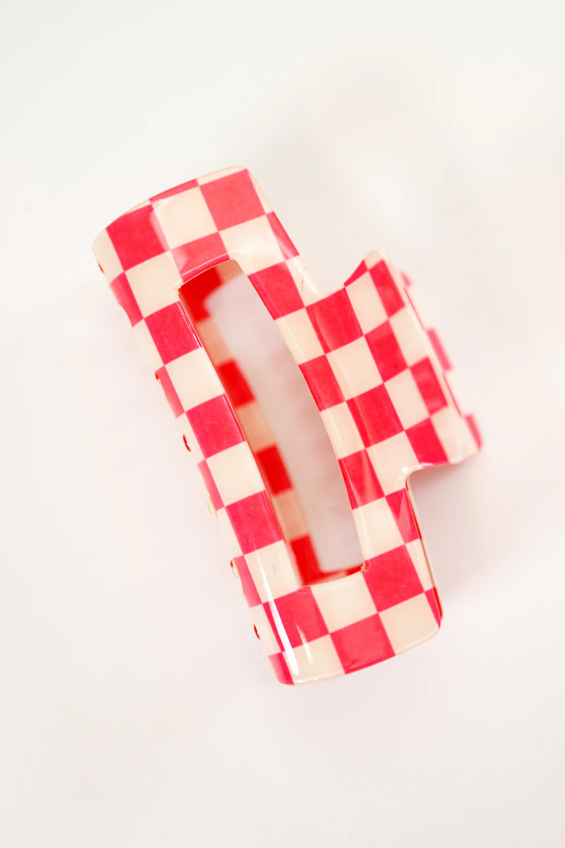 Checker Claw Clip | Jaxe + Grace Boutique
