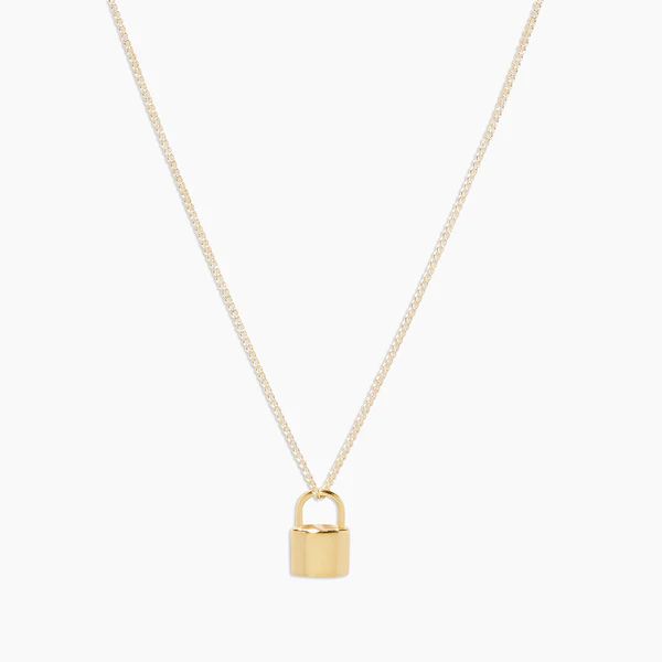 Bespoke Kara Padlock Necklace | Gorjana