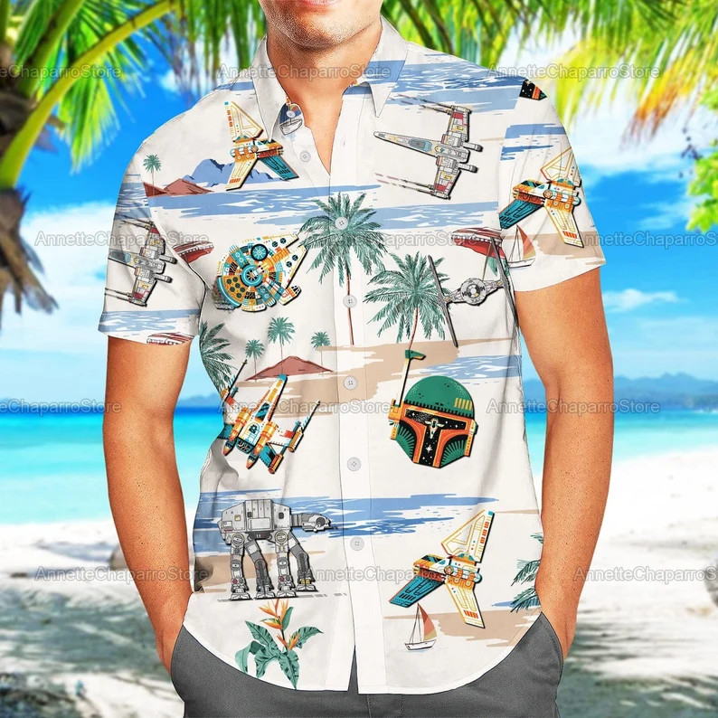 Star Wars Hawaiian Shirt Star Wars Button Shirt Star Wars | Etsy | Etsy (US)