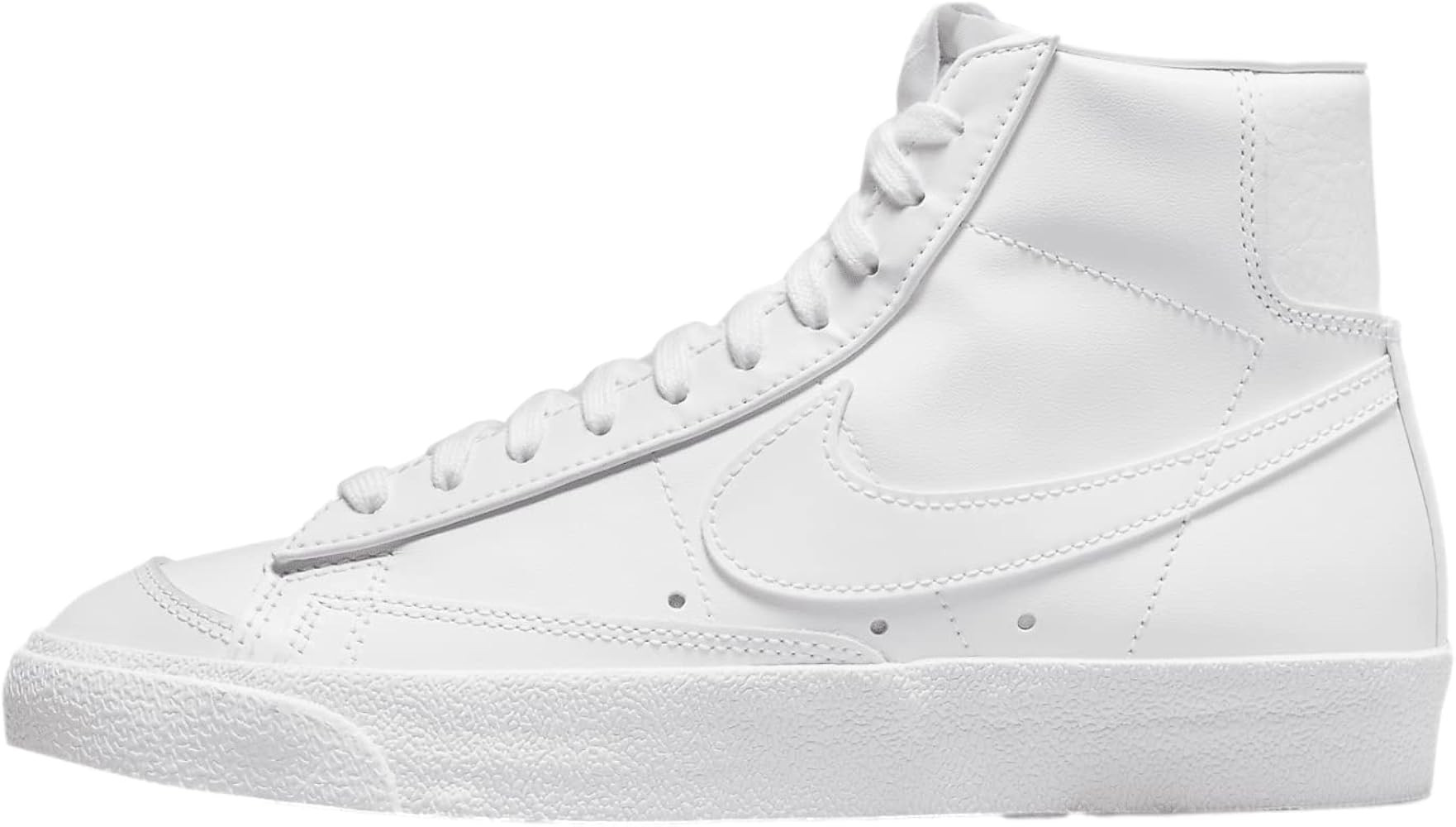Amazon.com | Nike Womens Blazer Mid 77 White/White-White-Black Size 8 | Shoes | Amazon (US)