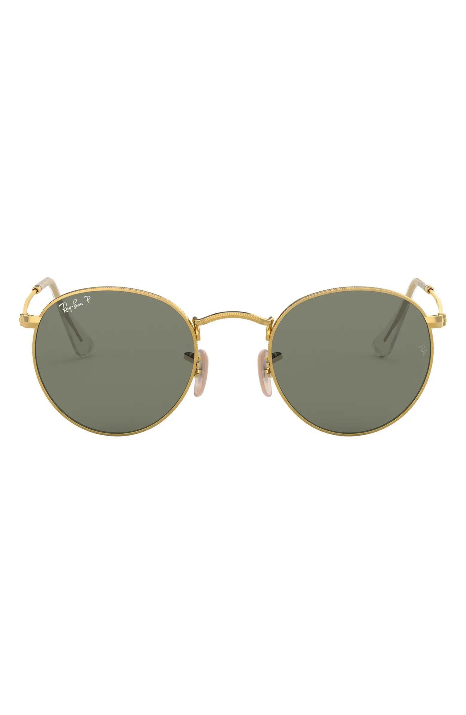 Ray-Ban 50mm Retro Inspired Round Metal Sunglasses | Nordstrom | Nordstrom