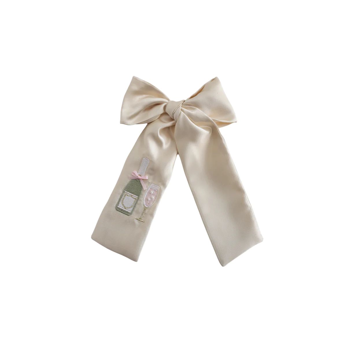Champagne Bow | Bows & Blue
