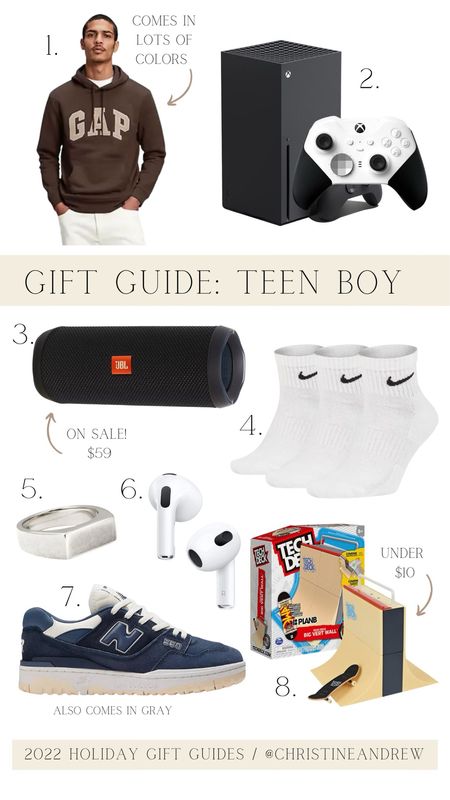 Holiday Gift Guide: For Teen Boys✨

Christmas gift ideas; teen boy gift ideas; holiday gifts; teenage boy gifts; wireless portable speaker; tech deck; Nike socks; Nike 

#LTKGiftGuide #LTKSeasonal #LTKHoliday