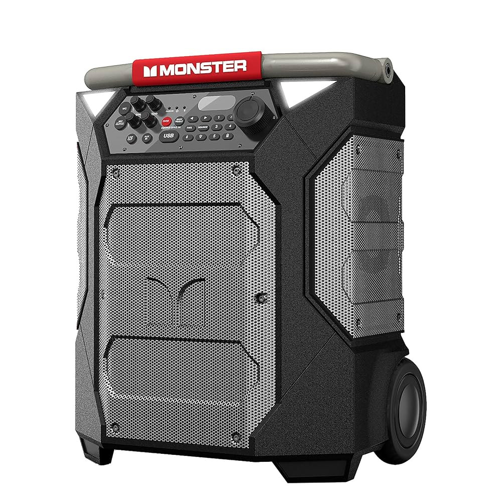 Monster Rockin’ Roller 270 Indoor/Outdoor Portable Bluetooth Speaker | up to 200W of 270 Degree... | Amazon (US)