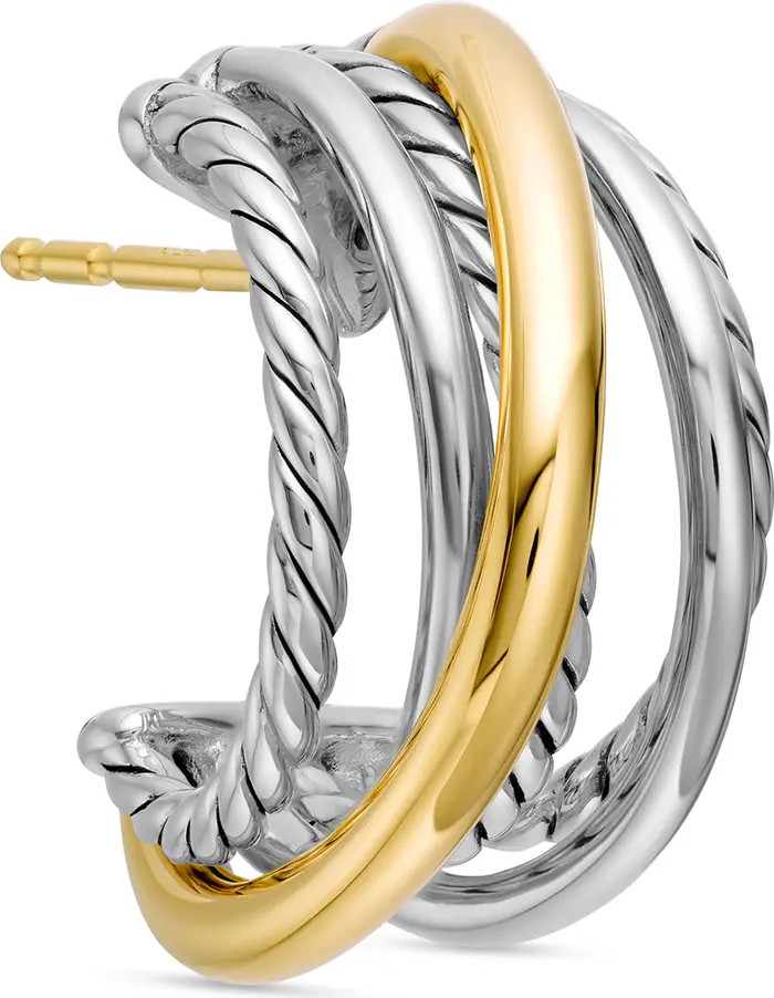 David Yurman Crossover Huggie Hoop Earrings | Nordstrom | Nordstrom