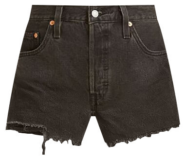 Levi's® Women's 501™ Original High Rise Denim Short, Color: Lunar Black - JCPenney | JCPenney